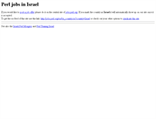 Tablet Screenshot of jobs.perl.org.il