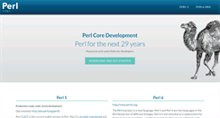 Desktop Screenshot of dev.perl.org