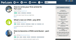 Desktop Screenshot of perl.com