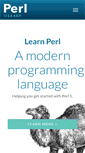 Mobile Screenshot of learn.perl.org