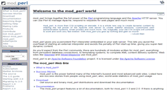 Desktop Screenshot of apache.perl.org